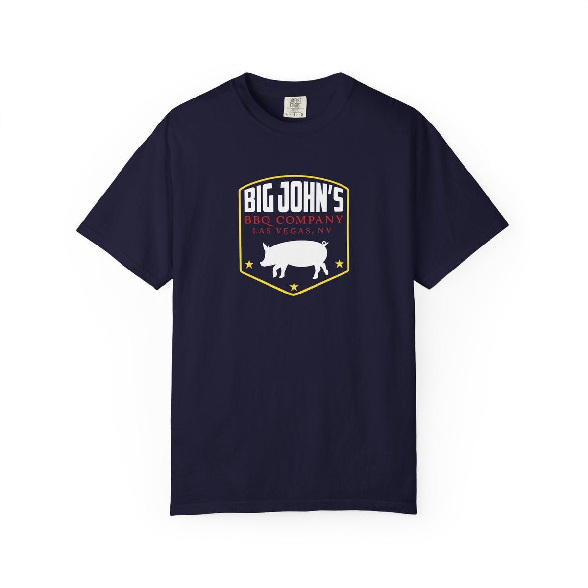 Big John’s BBQ Pig Logo T-Shirt
