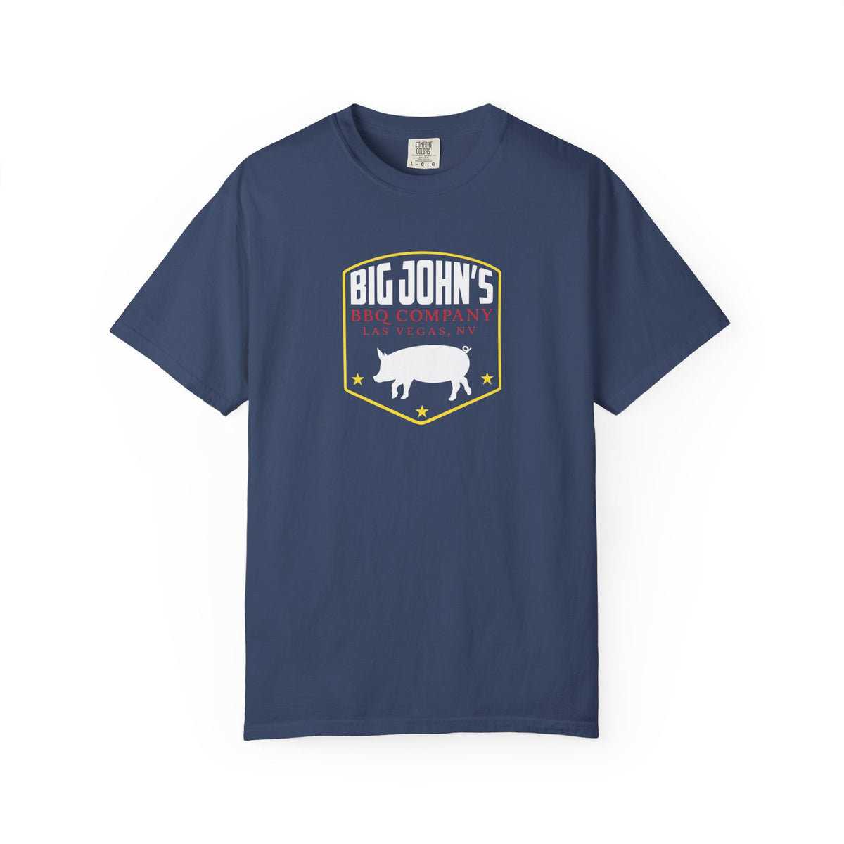 Big John’s BBQ Pig Logo T-Shirt
