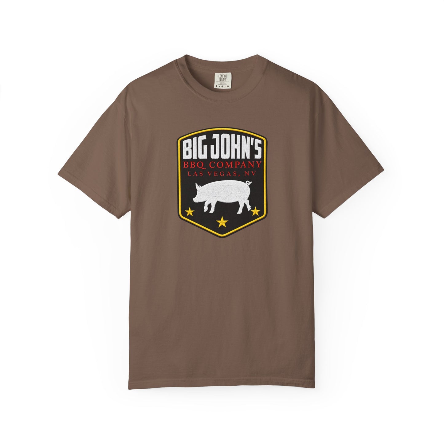 Big John’s BBQ Pig Logo T-Shirt