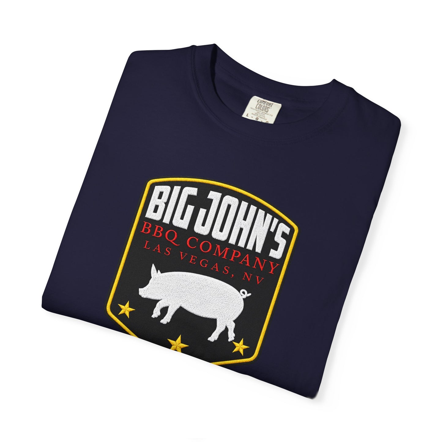 Big John’s BBQ Pig Logo T-Shirt
