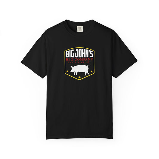 Big John’s BBQ Pig Logo T-Shirt