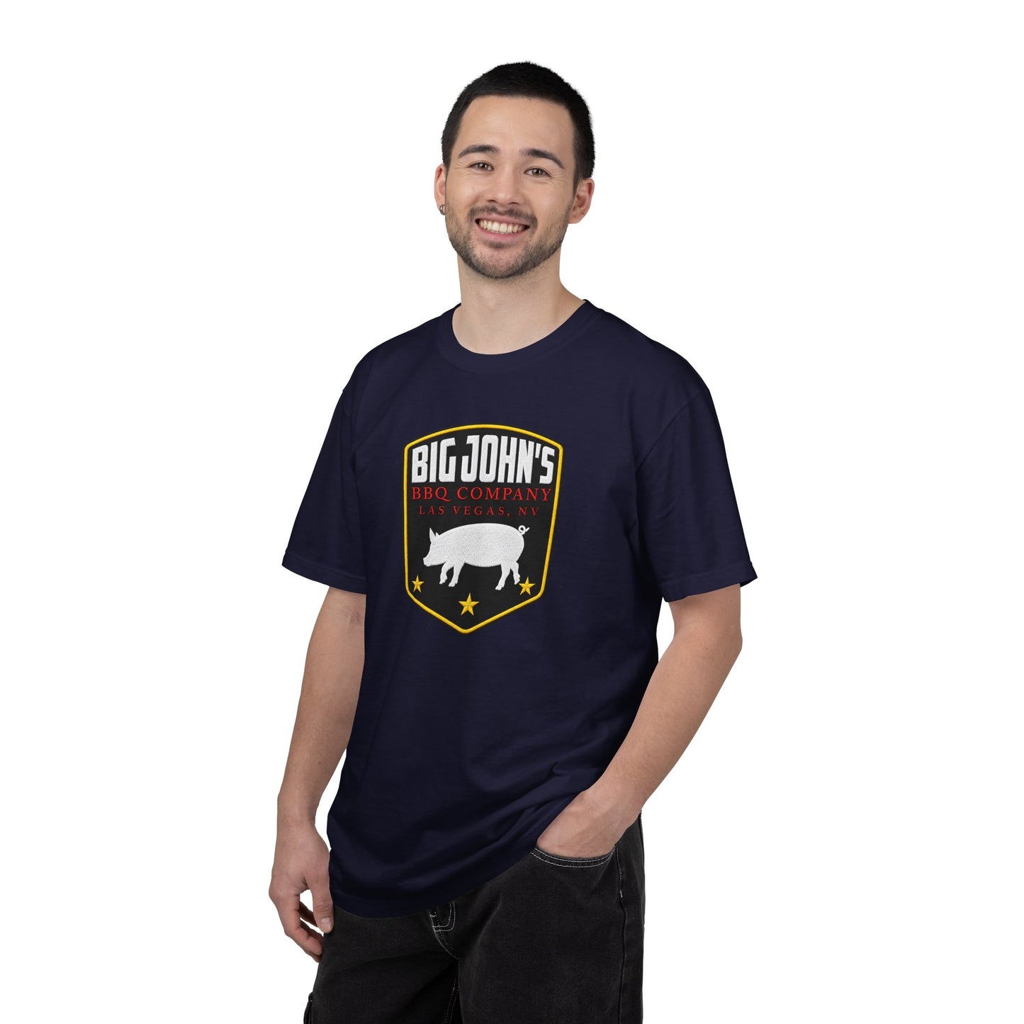 Big John’s BBQ Pig Logo T-Shirt
