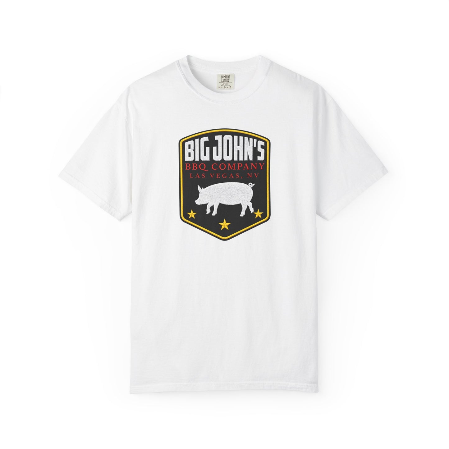 Big John’s BBQ Pig Logo T-Shirt