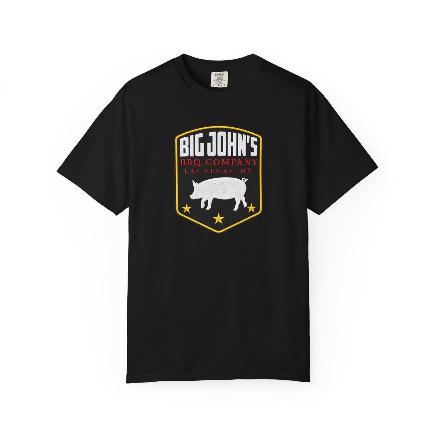Big John’s BBQ Pig Logo T-Shirt