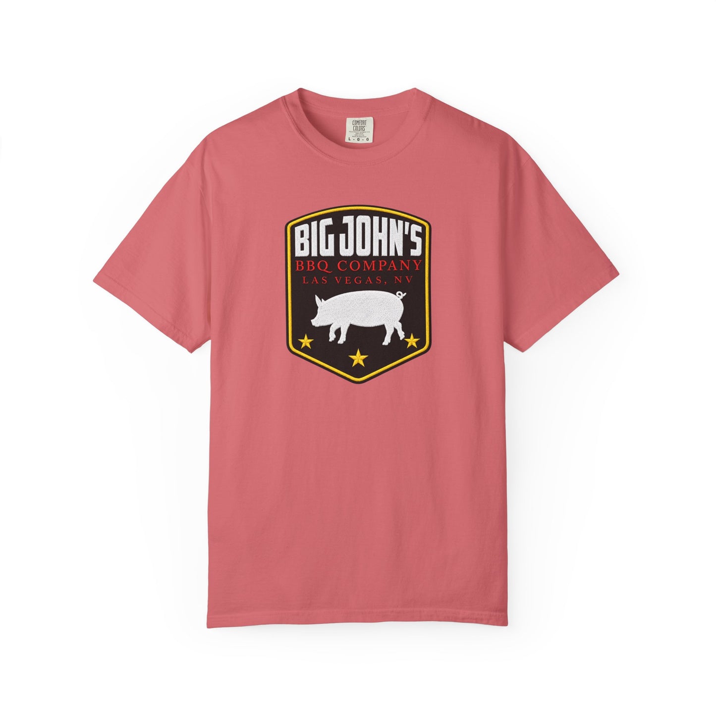 Big John’s BBQ Pig Logo T-Shirt