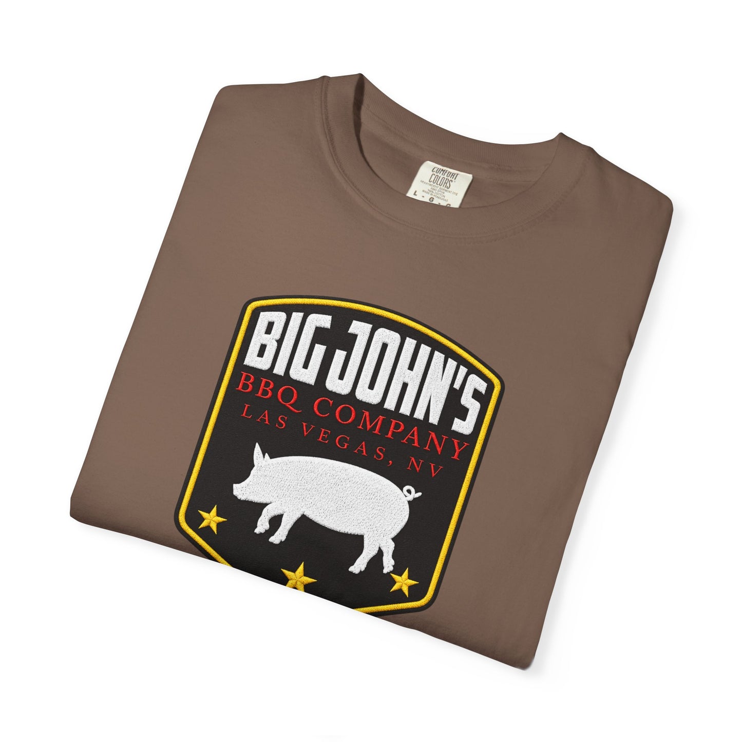 Big John’s BBQ Pig Logo T-Shirt