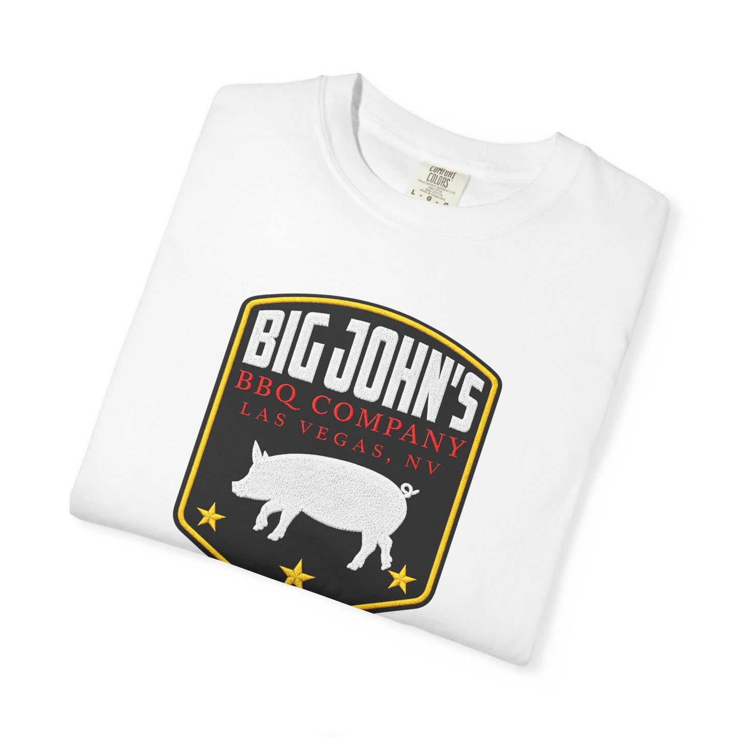 Big John’s BBQ Pig Logo T-Shirt