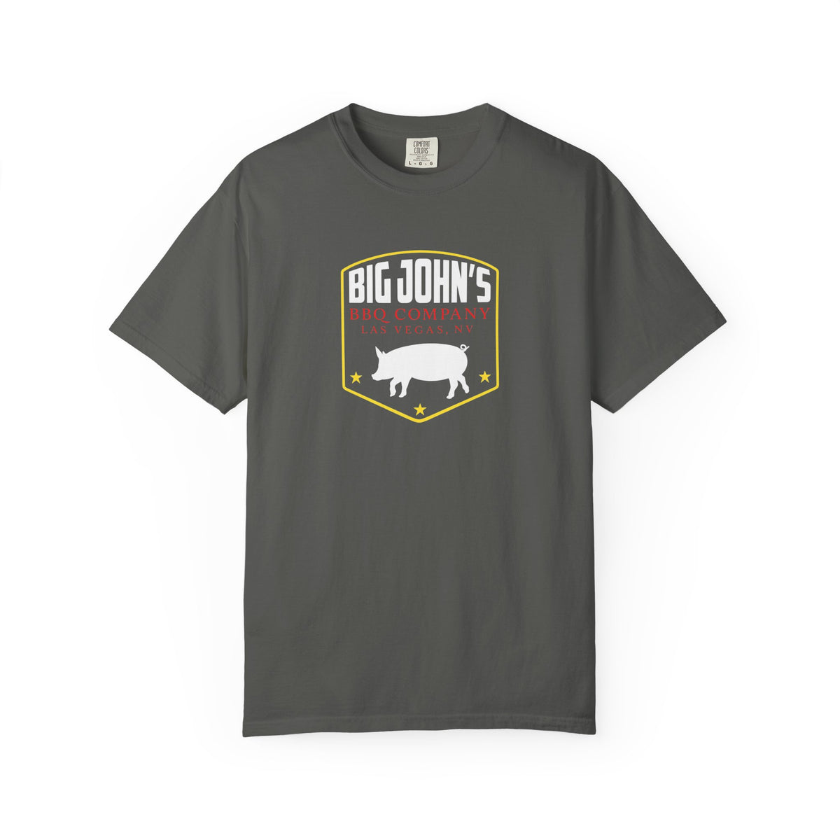 Big John’s BBQ Pig Logo T-Shirt