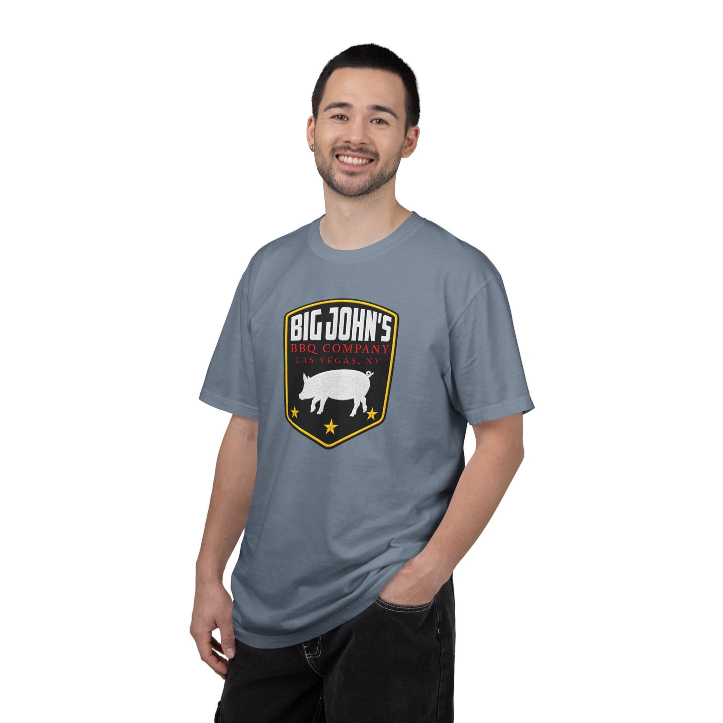 Big John’s BBQ Pig Logo T-Shirt