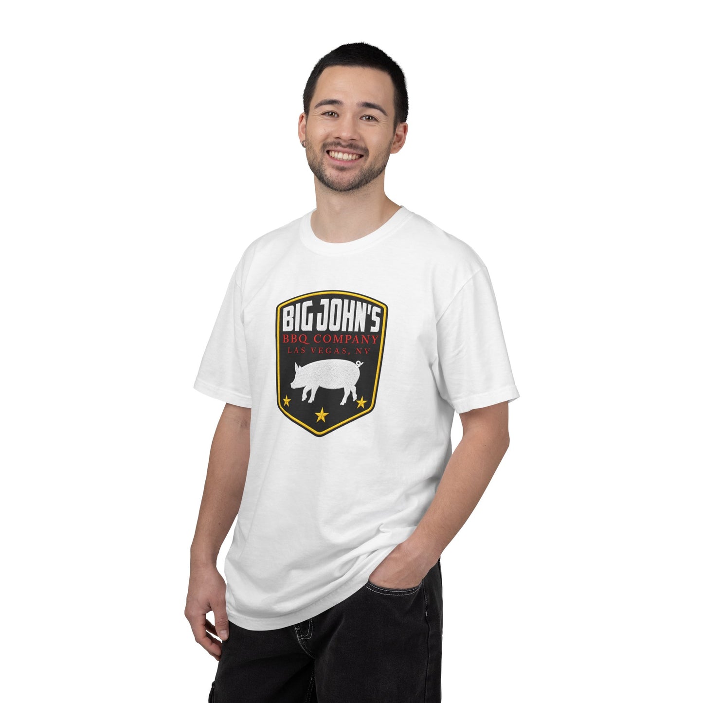 Big John’s BBQ Pig Logo T-Shirt