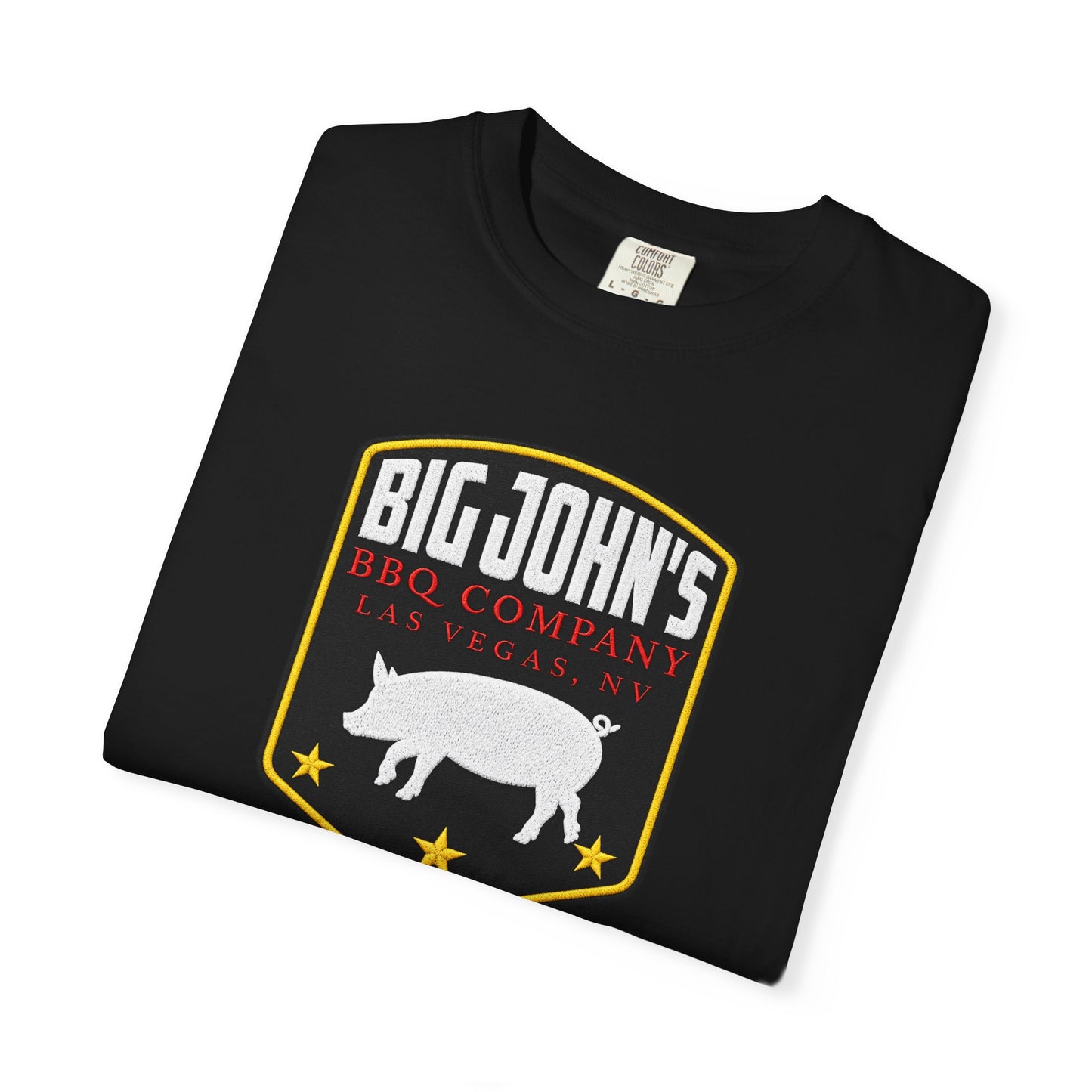 Big John’s BBQ Pig Logo T-Shirt