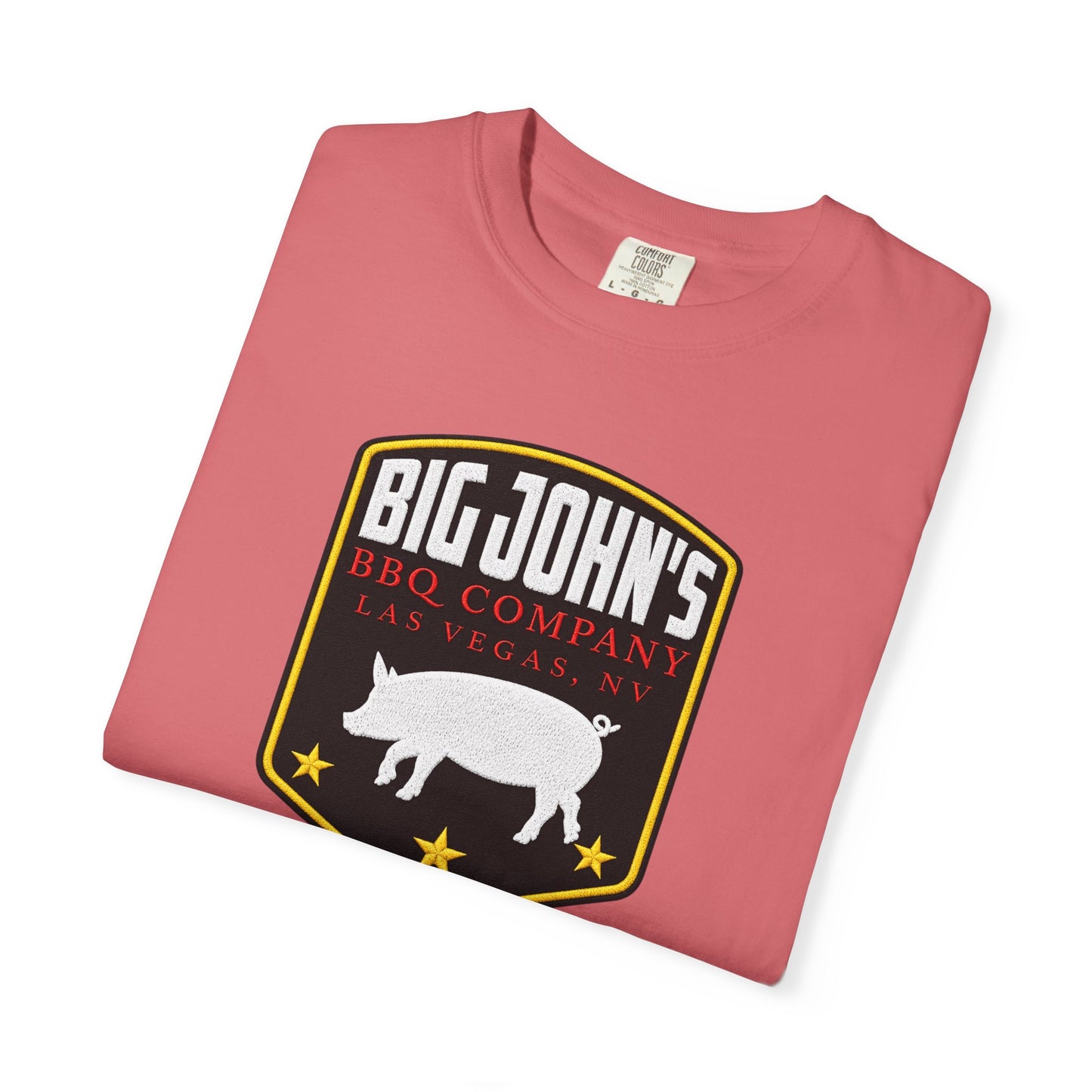Big John’s BBQ Pig Logo T-Shirt